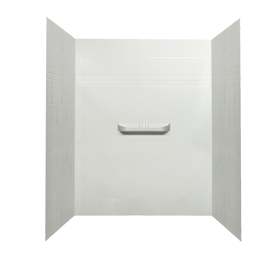 Base de douche blanche Pandora en acrylique Technoform, 32 po x 32 po