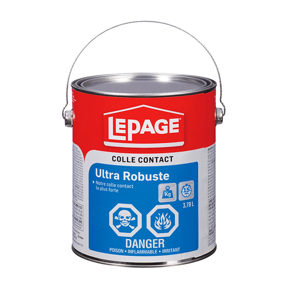 Colle contact ultra robuste LePage, 3,8 l 1504629