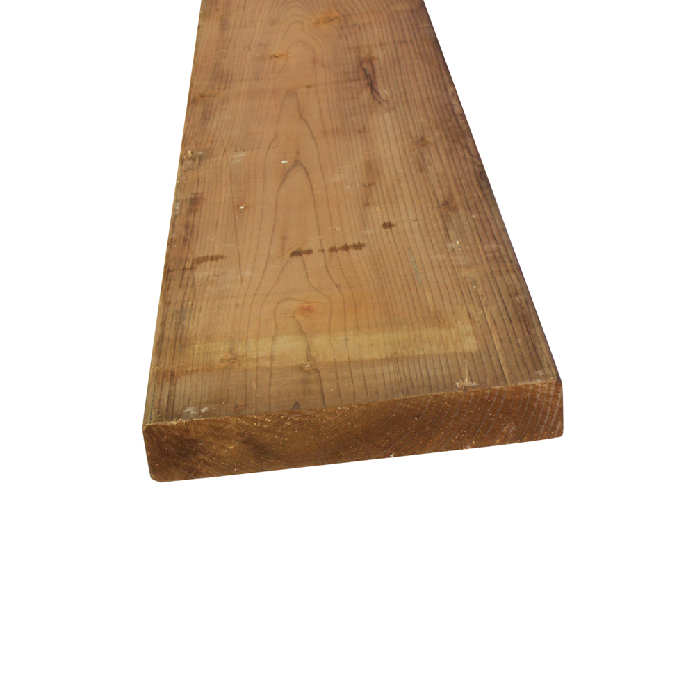 Treillis super intimité en bois traité brun 4 x 8