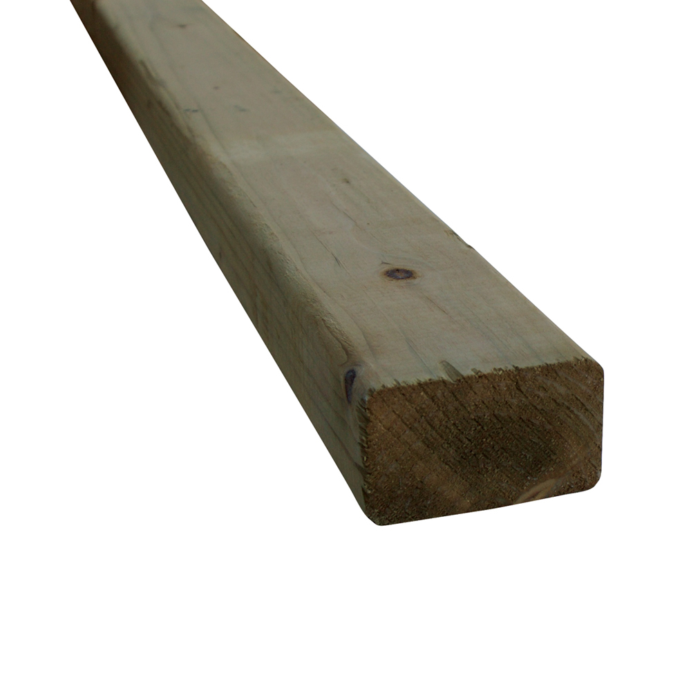 Treillis intimité en bois traité brun 4 x 8